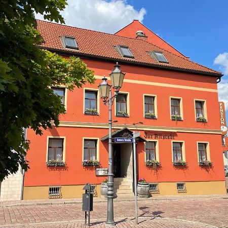 "Zur Altstadt - Am Fusse Der Osterburg" Gaststaette, Pension, Fewo Weida ภายนอก รูปภาพ